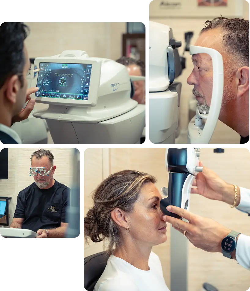 Oogmetingen bij broers optiek