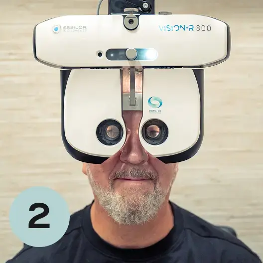 Uitgebreid onderzoek met of zonder diagnostische druppels