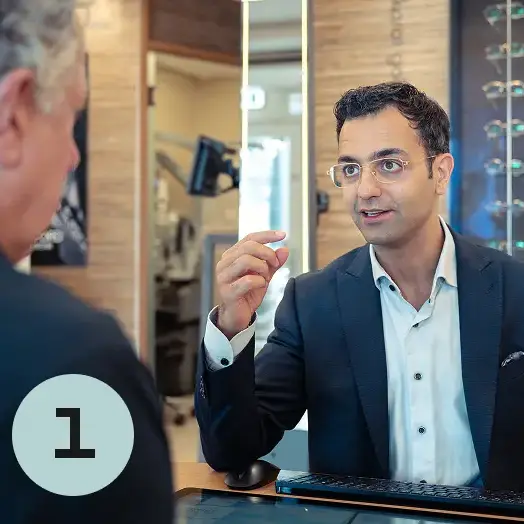 Persoonlijk advies en intake voor je bril