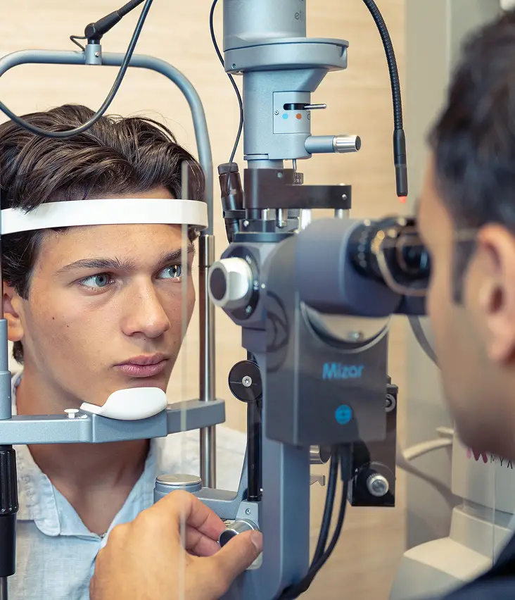 Optometrisch onderzoek bij Broers Optiek